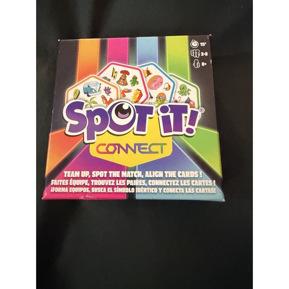 Spot It! Connect Family Fun Card Game